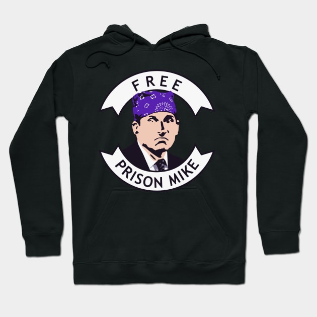 Free Prison Mike Hoodie by Planet of Tees